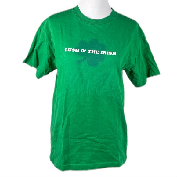 Allstyle Apparel Lush O’ The Irish St Patricks Day T Shirt Green Medium - Picture 8 of 8